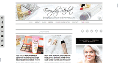 Desktop Screenshot of everydaystarlet.com